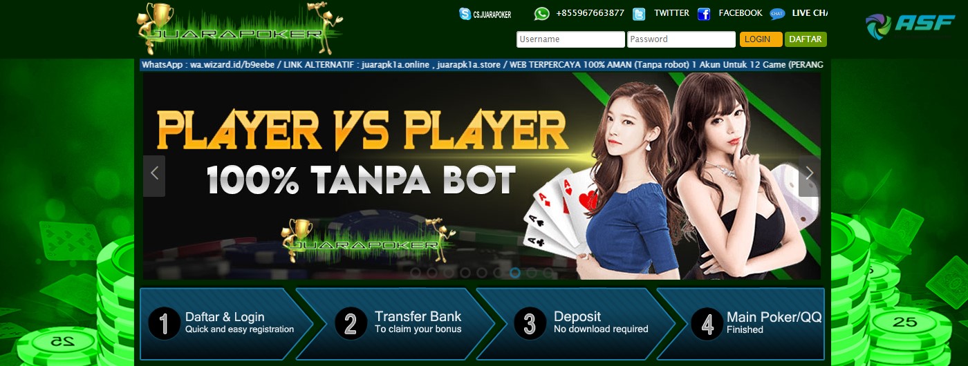 JuaraPoker : Link Alternatif Juarapoker | Login Juarapoker | daftar Juarapoker | Pkv Games